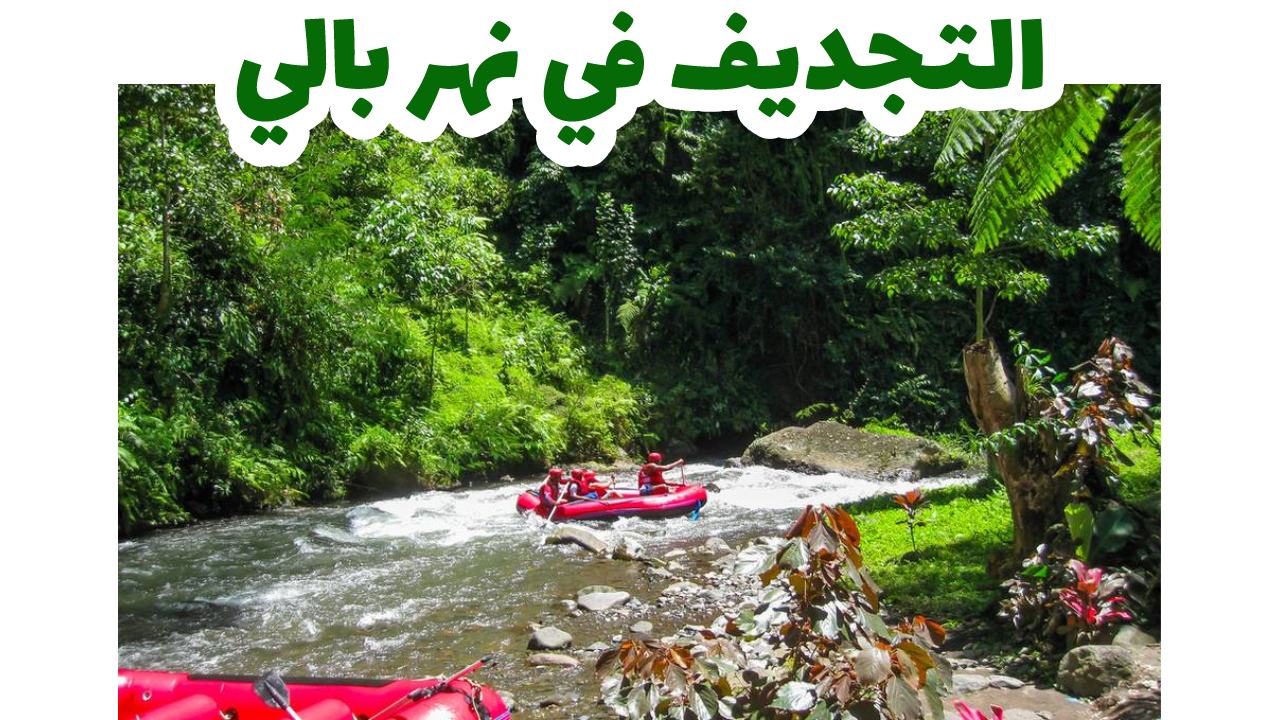 التجديف ، جبال بالي ، نهر بالي